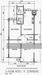 Blk 219 Tampines Street 24 (Tampines), HDB 3 Rooms #206800641